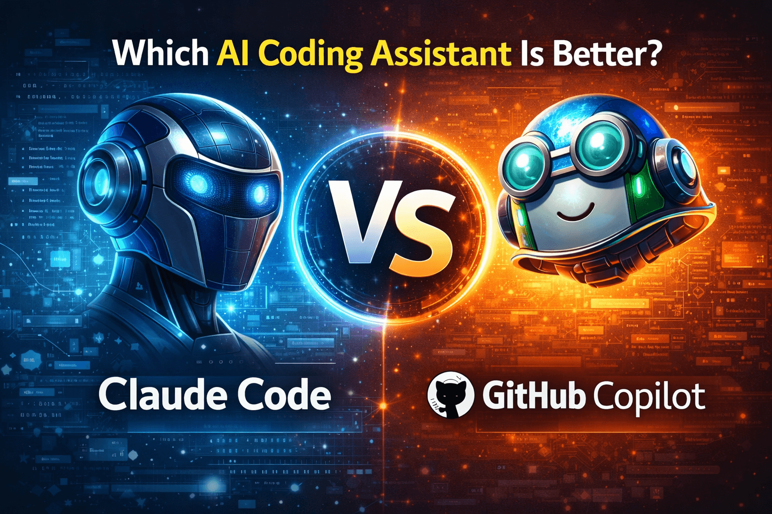 Claude Code vs GitHub Copilot: Which AI Actually Writes Better Code?